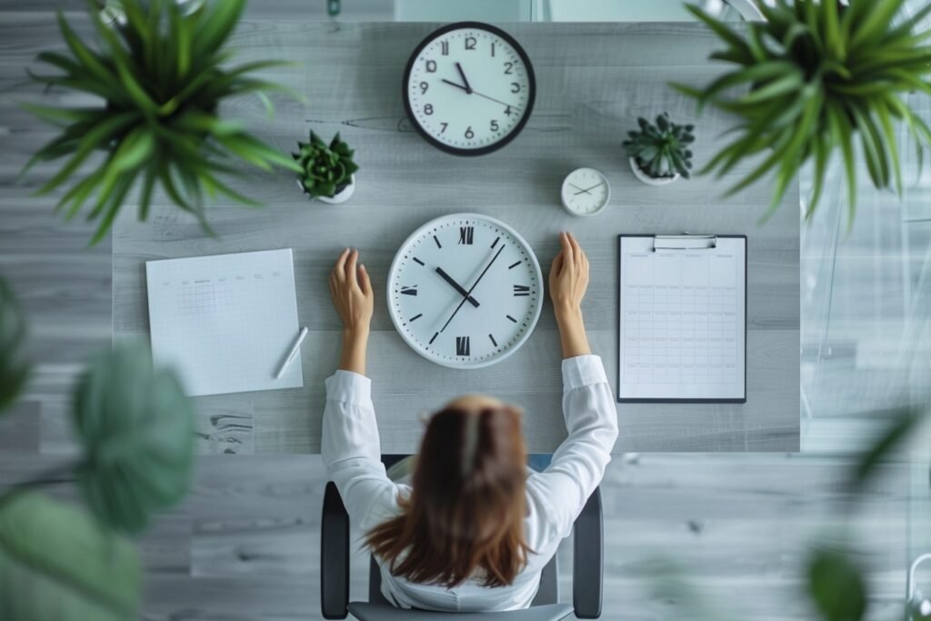 organisation du temps freelance.
