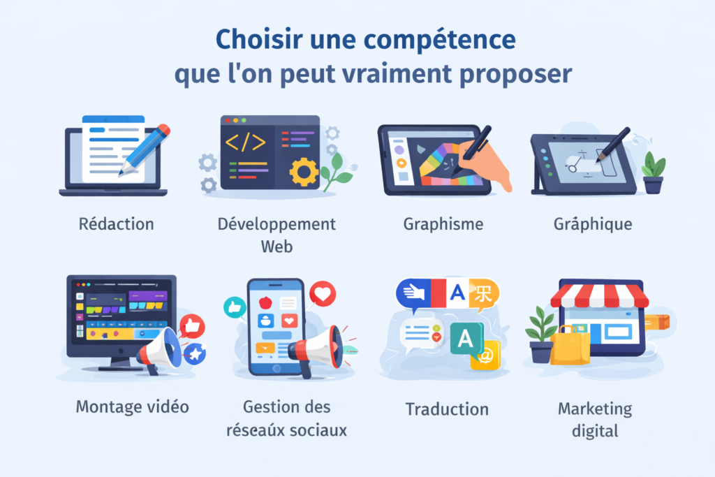 les metiers de freelancer