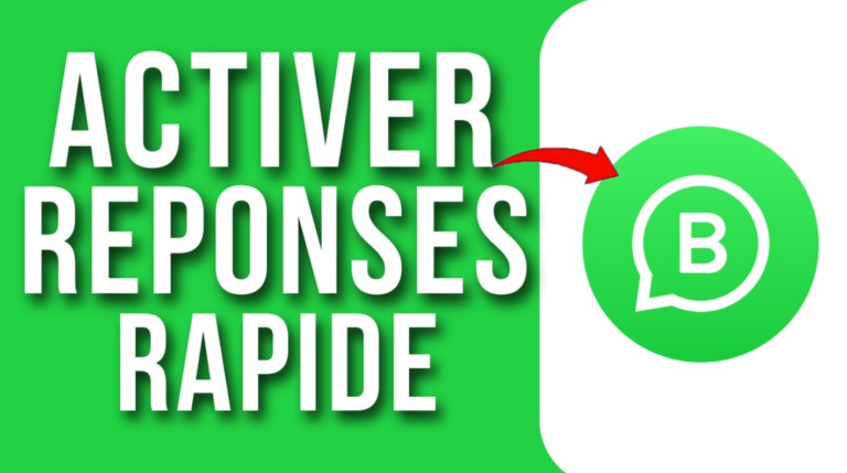 réponses rapides WhatsApp Business pour répondre rapidement aux clients